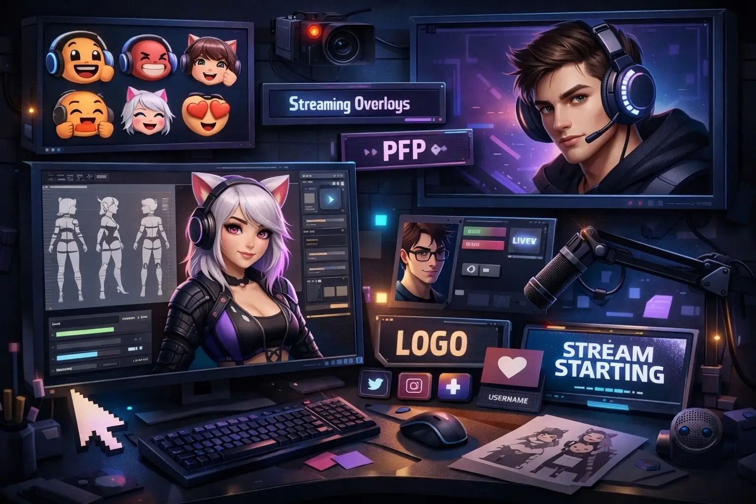 Digital Artist Portrait